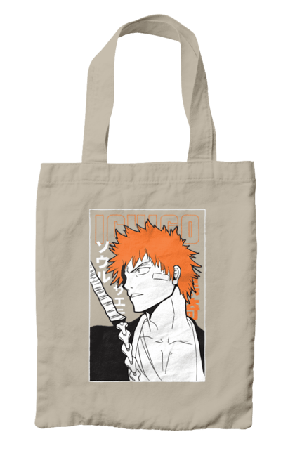 Bag with prints Bleach Ichigo Kurosaki. Anime, bleach, ichigo, ichigo kurosaki, manga. 2070702