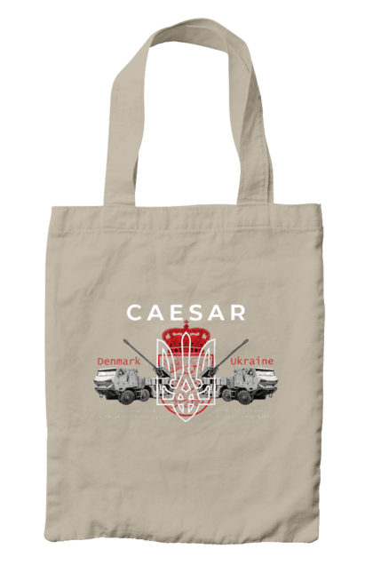 Bag with prints Caesar. Caesar, himars, weapon, zaluzhny. 2070702