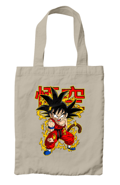 Сумка с принтом Жемчуг дракона Сон Гоку. Anime, dragon ball, manga, son goku, tv series, аниме, гоку, жемчуг дракона, манга, сон гоку. 2070702