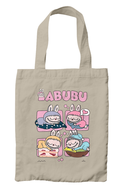 Сумка з принтом "Сон Labubu". Labubu, weird cute, іграшки, лабубу. 2070702