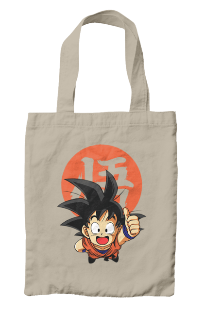 Сумка з принтом "Перли дракона Сон Гоку". Dragon ball, manga, son goku, аніме, гоку, манга, перли дракона, сон гоку. 2070702