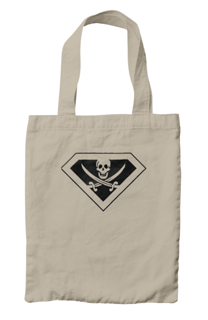 Сумка з принтом "Суперпірат". Бетмен, кіно, комікси, марвел, супергерої, супермен, фільми. 2070702