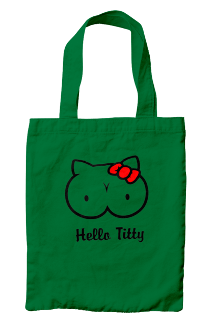 Bag with prints Hello kitty. Beauty, hello, hello kitty, kitty, matured. 2070702