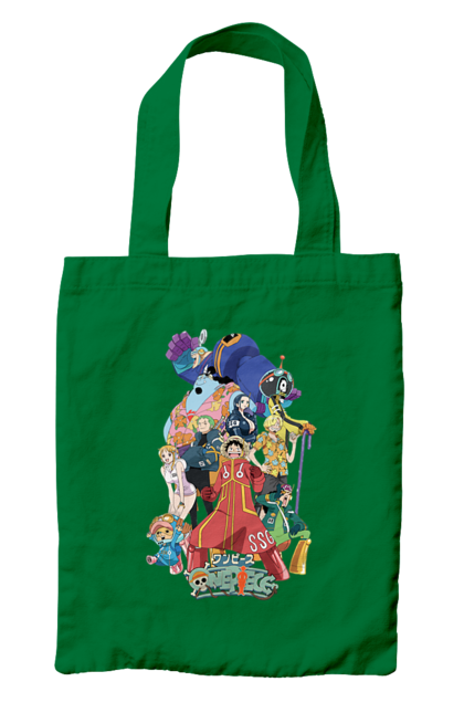 Bag with prints One Piece Luffy. Anime, luffy, manga, monkey de luffy, one piece, pirates. 2070702