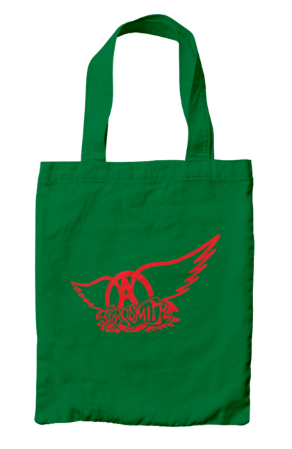 Bag with prints Aerosmith. Aerosmith, blues rock, glam rock, group, hard rock, music, rock, rock`n`roll. 2070702