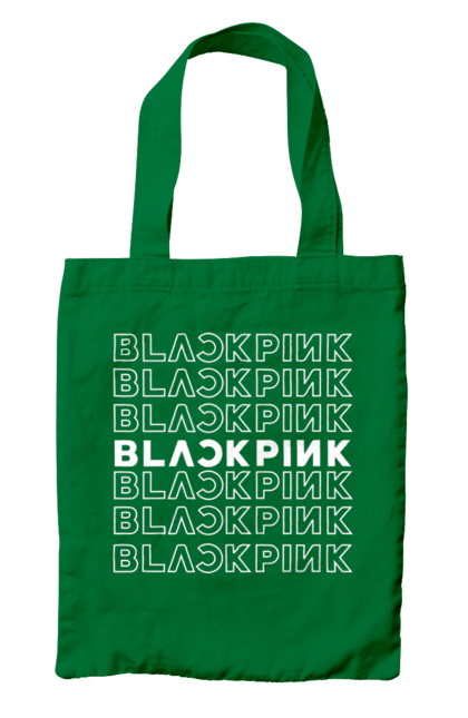 Сумка з принтом "Blackpink". Blackpink, k pop, yg entertainment, блекпінк, група, к-поп, музика, музичний гурт. 2070702
