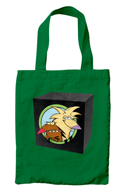 Bag with prints Black Box. Ammunition, beaver, black box, box, come back alive. 2070702