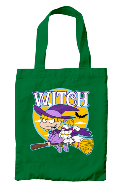 Bag with prints Rugrats Angelica Pickles. Angelica pickles, animated series, nickelodeon, rugrats. 2070702