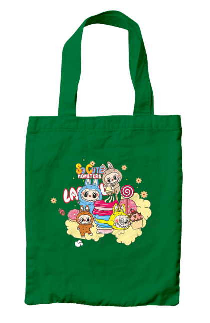 Bag with prints Labubu. Labubu, toys, weird cute. 2070702