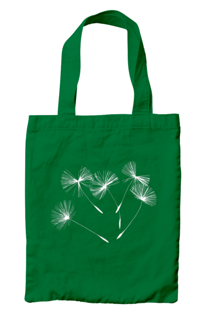 Сумка з принтом "Насіння кульбаби". Вітер, кульбаба, кульбаби, літають, літо, насіння, політ, природа, сезон. 2070702