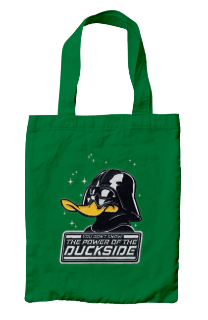 Сумка з принтом "Дак Вейдер". Dark side, darth vader, star wars, дарт вейдер, зоряні війни, качині історії, качка, темна сторона. 2070702