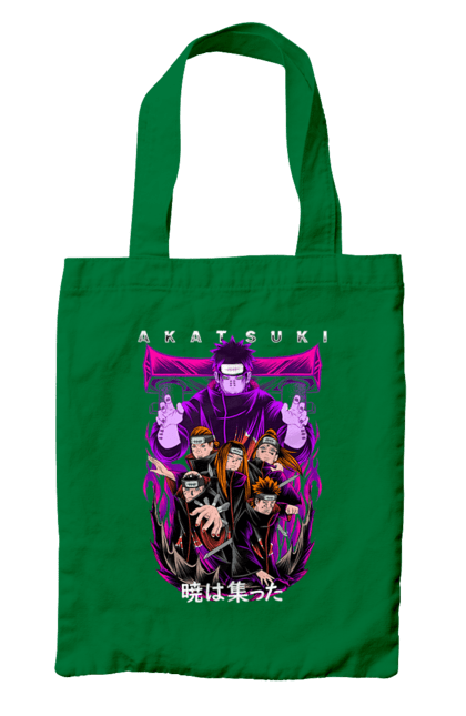 Bag with prints Naruto Akatsuki. Akatsuki, anime, character, manga, naruto, ninja, pain, tv series, yahiko. 2070702