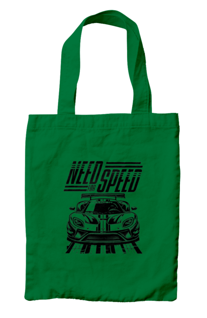 Сумка з принтом "Жага швидкості". Відео ігри, гонки, ігри, комп ютерні ігри, машини, симулятори, швидкість. 2070702