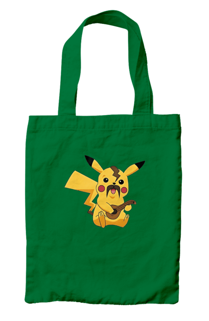 Сумка з принтом "Український Пікачу". Аграрии, арестович, буча, война, герб украины, герои, зеленский, иди нахуй, ірпінь, кем, киев, маріуполь, мечта, мир, нет войне, одесса, орда, орки, остановите войну, призрак киева, птн пнх, путін хуйло, русский военный корабл, слава украине, украина, харьков, чернобаевка. 2070702