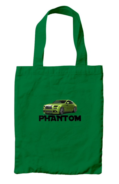 Bag with prints Rolls royce. Auto, car, luxury class, phantom, rolls royce, sedan. 2070702