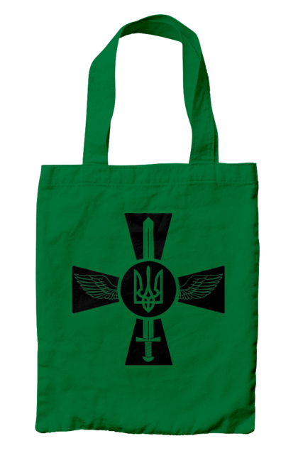 Сумка з принтом "Україна герб". Герб, крила, меч, україна. 2070702