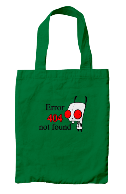 Сумка з принтом "Помилка не знайдена". Angular, c, css, html, it, javascript, jquery, php, python, react, svelt, vue, айтишник, айті, гумор, код, кодувати, прогер, програміст, програмісти, ти ж, ти ж програміст, тиж програміст. 2070702