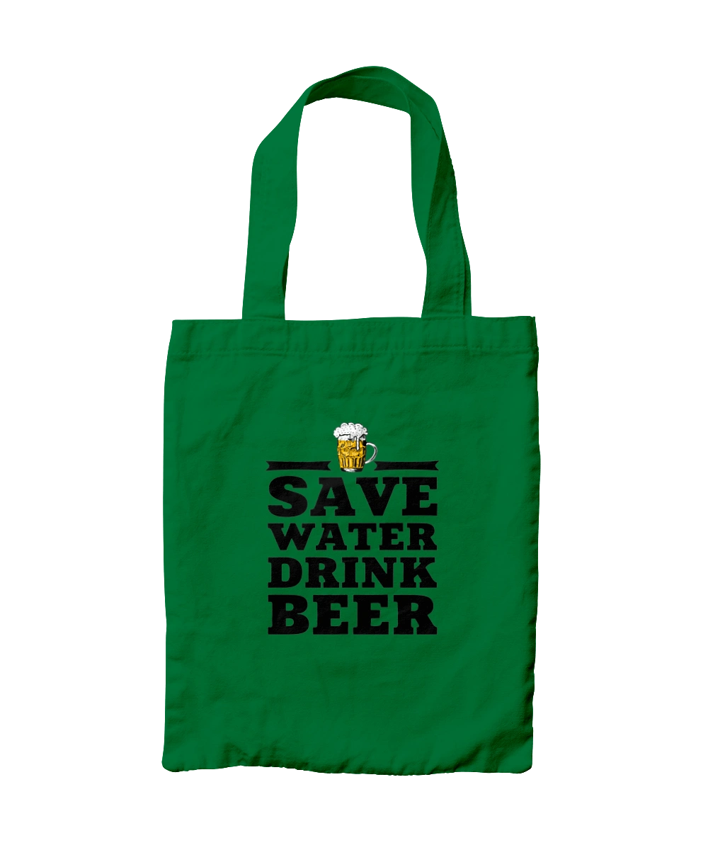Save water, drink beer (black)