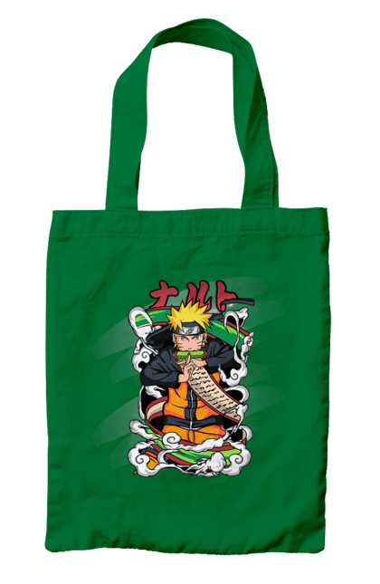 Bag with prints Naruto. Anime, character, manga, naruto, ninja, tv series. 2070702