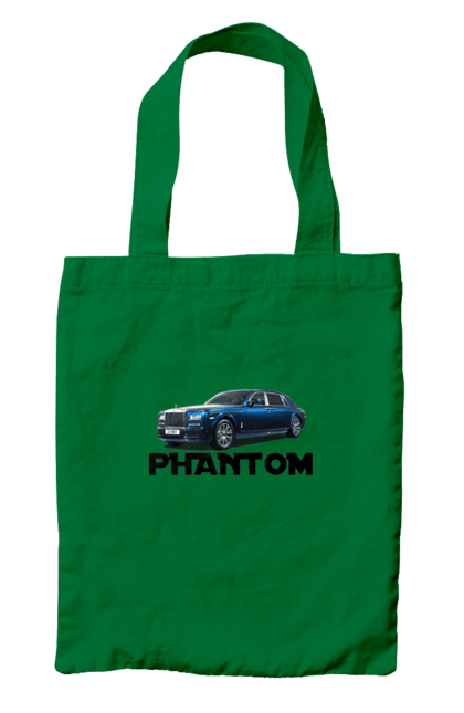 Сумка з принтом "Ролс ройс". Авто, автомобіль, люкс клас, ролс ройс, седан, фантом. 2070702