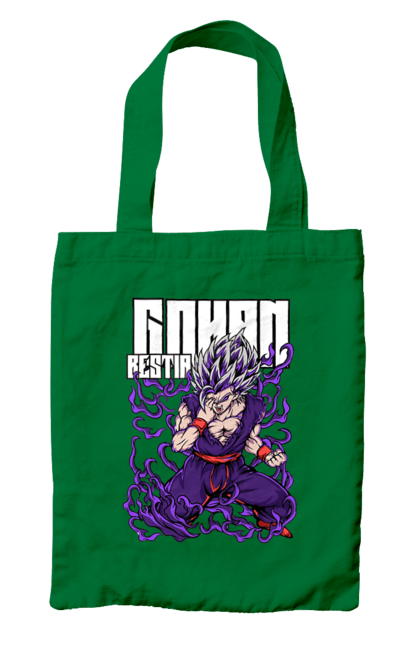 Сумка з принтом "Перли дракона Гохан". Anime, dragon ball, goku, manga, аніме, гоку, гохан, манга, перли дракона. 2070702