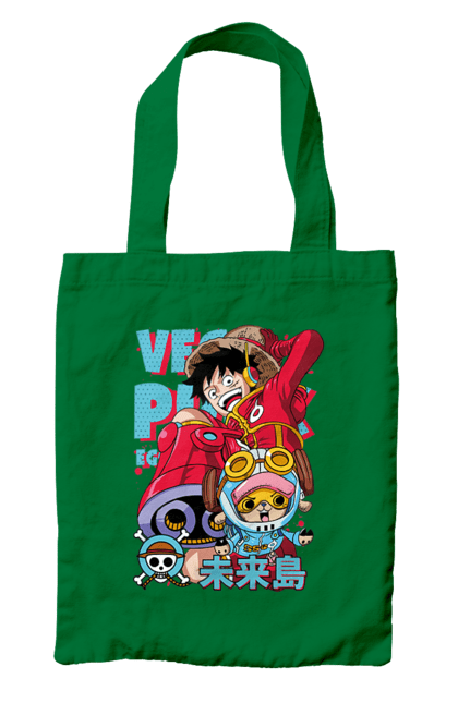 Bag with prints One Piece Luffy. Anime, luffy, manga, monkey de luffy, one piece, pirates. 2070702