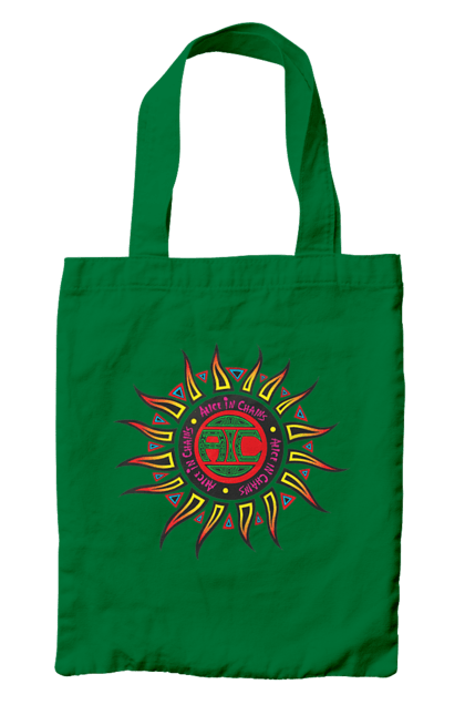 Bag with prints Alice in Chains. Alice in chains, alternative metal, alternative rock, group, grunge, hard rock, music, rock, sludge metal. 2070702