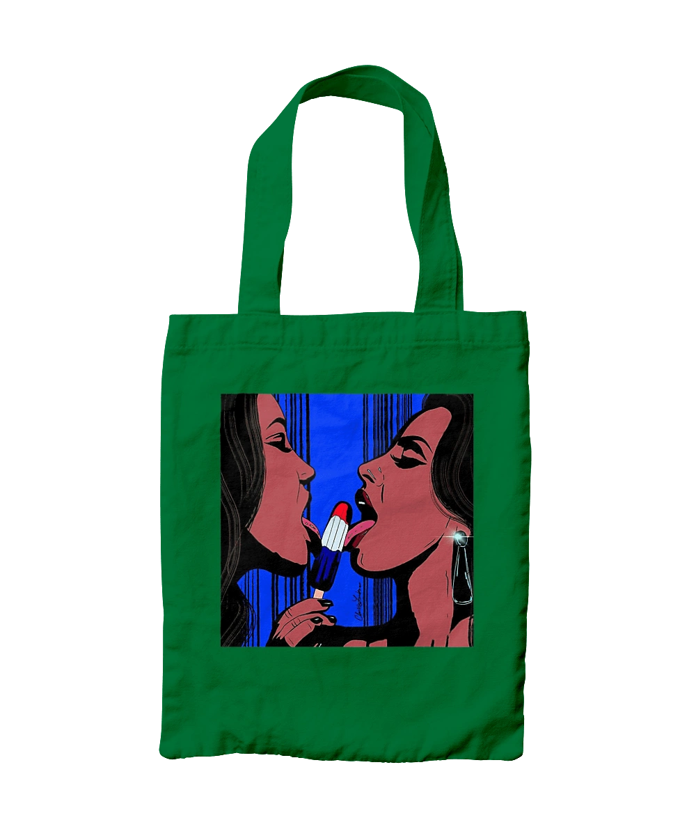 Girls Lick Ice Cream