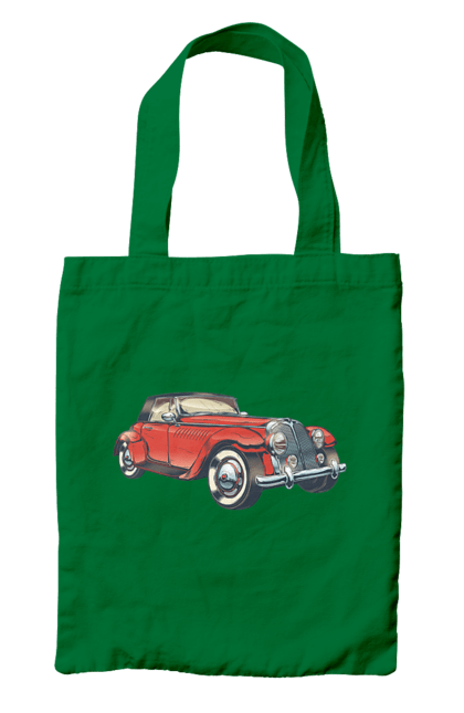 Сумка с принтом Автомобиль Раритет. Автомобиль, машина, ретро. 2070702