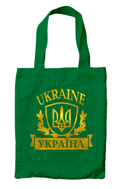 Сумка з принтом "Герб України". Герб, герб україни, доброго вечора, з гербом україни, з тризубом, зсу, патріотична, прапор. 2070702