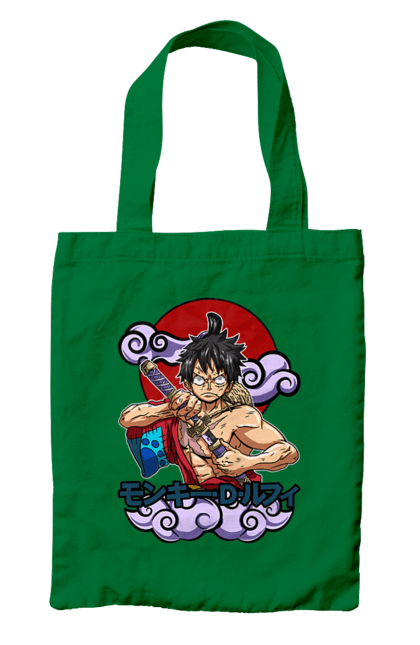 Bag with prints One Piece Luffy. Anime, luffy, manga, monkey de luffy, one piece, pirates. 2070702