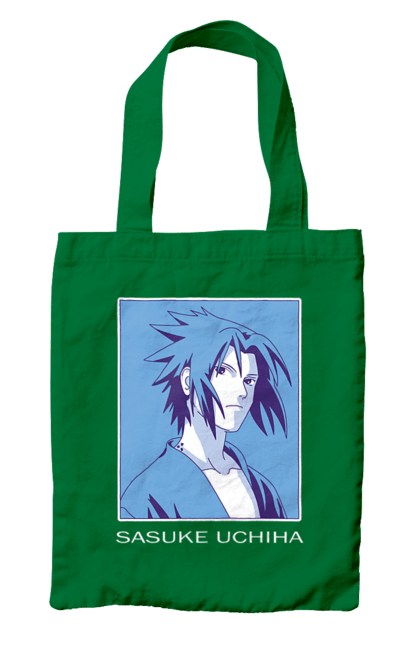 Bag with prints Naruto Sasuke Uchiha. Anime, manga, naruto, sasuke, sasuke uchiha, team 7, team number 7, uchiha. 2070702