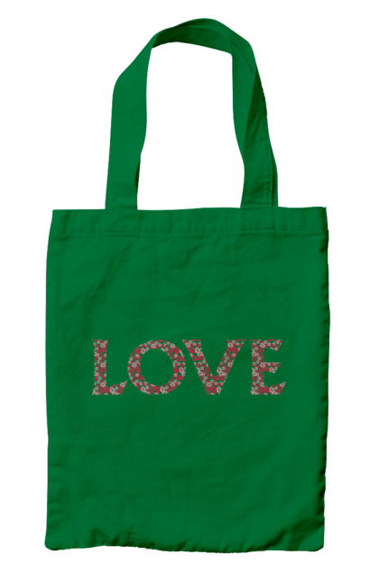 Сумка з принтом "Любов". Love, визнання, відносини, любов, ніжність, почуття, романтика, серце, червоний. 2070702