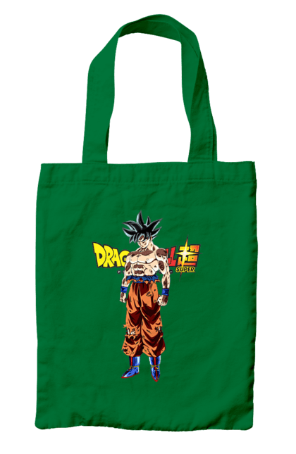 Сумка з принтом "Перли дракона Сон Гоку". Dragon ball, manga, son goku, аніме, гоку, манга, перли дракона, сон гоку. 2070702