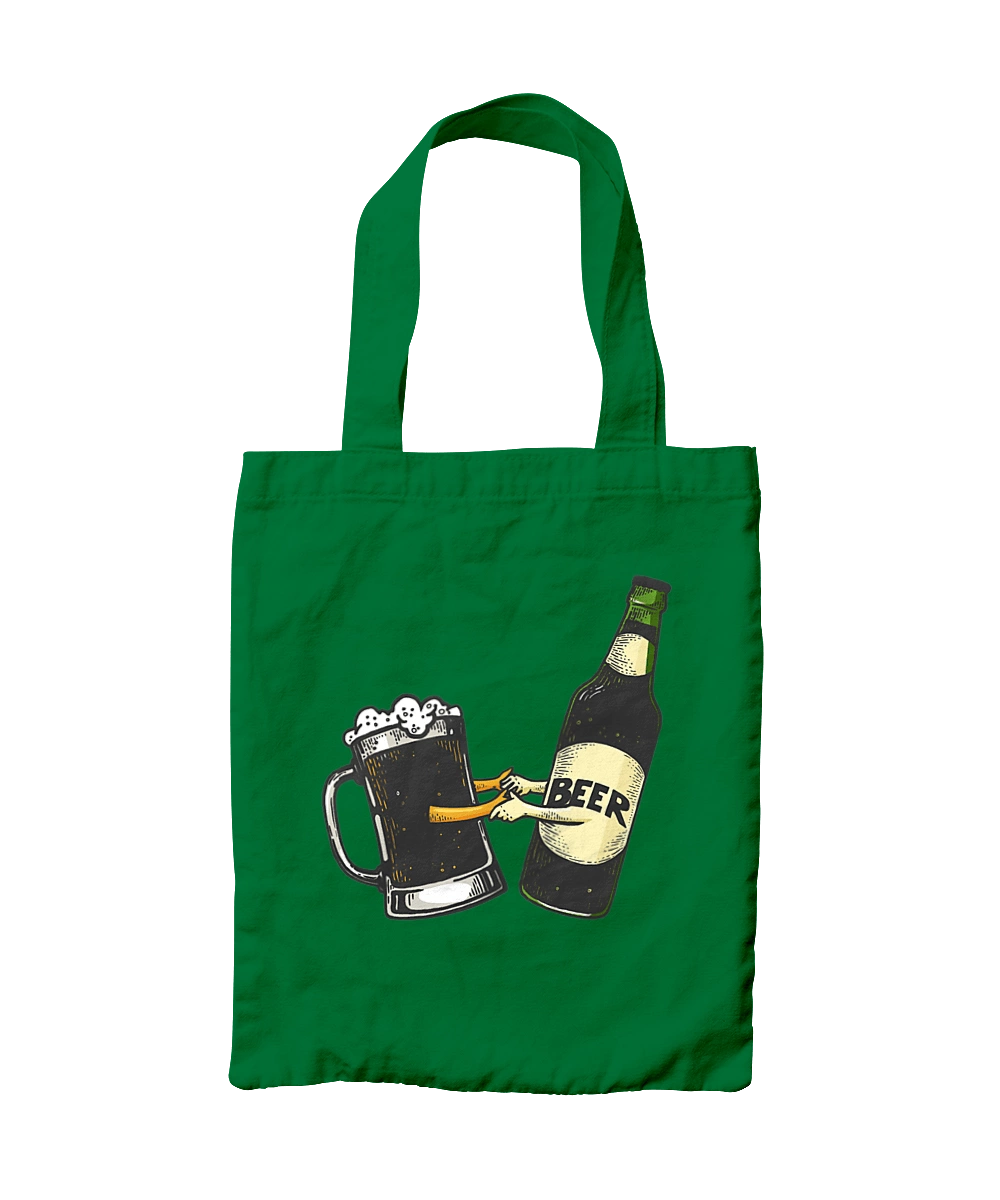 Bottle Of Beer With A Glass Of Beer