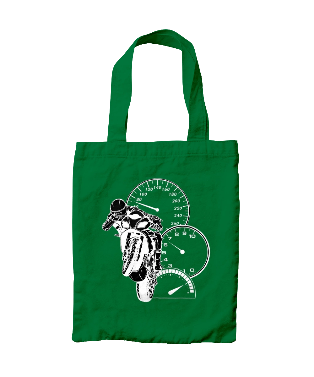 Motorcycle And Speed White