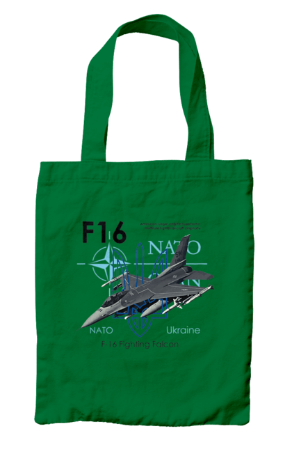 Сумка з принтом "F16". F16, nasams, zuzana, гаубиця, два герби, залужний, сюзанна. 2070702