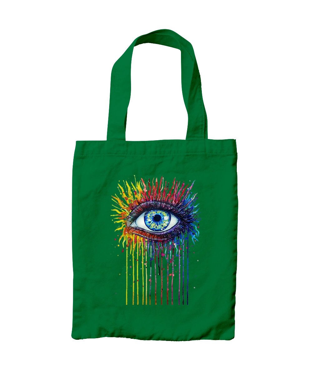 Colorful Flowing Eye