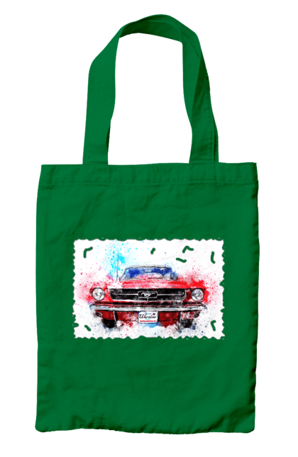 Сумка з принтом "Автомобіль мустанг". Автомобіль мустанг, донати, допомога, дорога, колесо, конь, машина, мустанг, пейпел, україна. 2070702