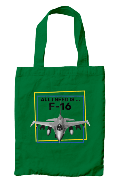 Сумка з принтом "F16". F16, himars, залужний, зброя, літак. 2070702