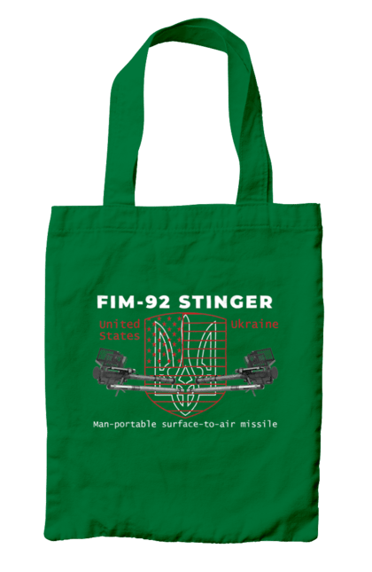 Сумка з принтом "Stinger". F16, nasams, stinger, zuzana, гаубиця, два герби, залужний, сюзанна. 2070702