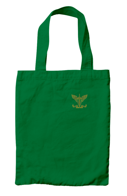 Сумка с принтом Десантно штурмовые войска Украины. Армейский, военная, милитари, хаки, эмблема. 2070702