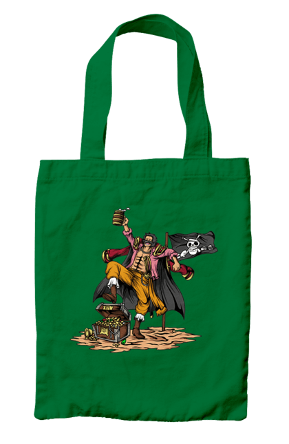Bag with prints One Piece Gol D. Roger. Anime, gol d. roger, gold roger, manga, one piece, straw hat pirates. 2070702