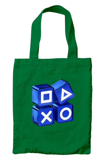 Сумка з принтом "Геймпад". Playstation, sony, геймпад, гра, джостик. 2070702