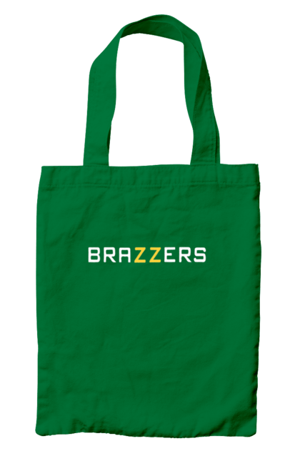 Сумка з принтом "Brazzers". Brazzers, hub, porn, porn hub, pornhub, бразерс, браззерс, зсу, порно хаб, порнохаб. 2070702