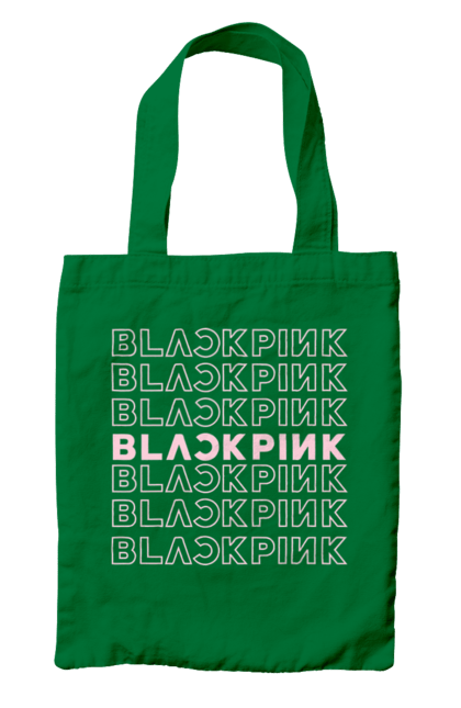 Сумка з принтом "Blackpink". Blackpink, k pop, yg entertainment, блекпінк, група, к-поп, музика, музичний гурт. 2070702