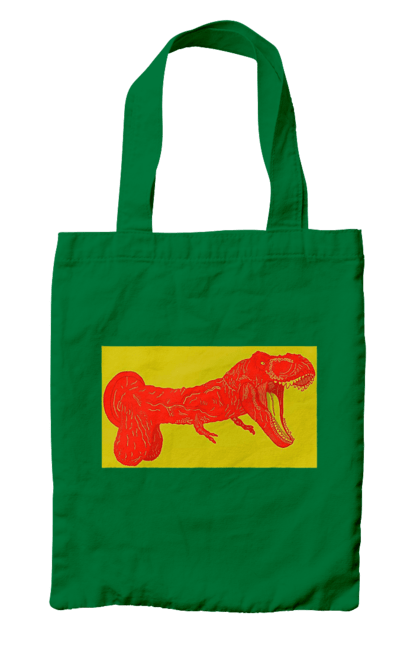 Сумка з принтом "Член Динозавр". Динозавр, писюн, член. 2070702