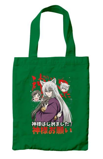 Сумка з принтом "Приємно познайомитись, Бог Томое". Kamisama, kamisama kiss, tomoe, аніме, манга, приємно познайомитись, приємно познайомитись бог, томое. 2070702