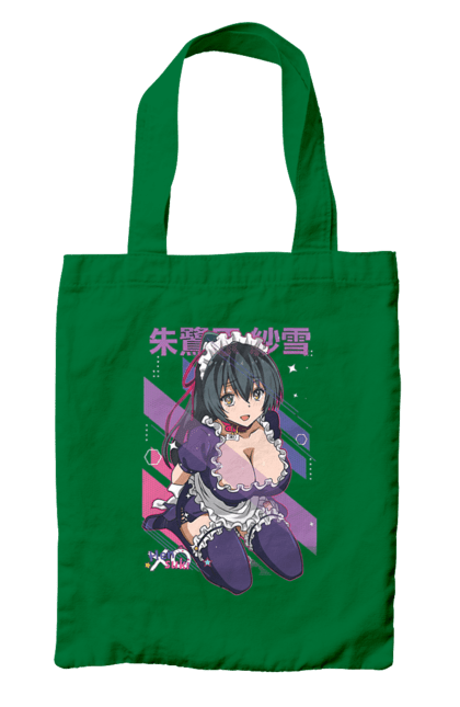 Bag with prints Hensuki Sayuki Tokihara. Anime, comedy, harem, hensuki, romance, sayuki, sayuki tokihara, school. 2070702