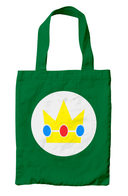 Bag with prints Mario Bros. Princess Peach. Character, game, mario, mario bros, nintendo, princess peach, super mario bros. 2070702